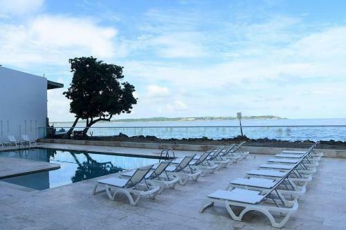 Hermoso Apartamento Edificio Palmetto Sunset Vista Al Mar