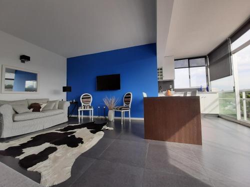 Apartamento Edificio Isla De Gorriti Casa Azul Primera Linea Mar I Playa Mansa Parada 10
