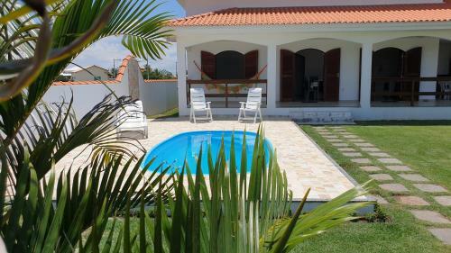 Linda Casa De Praia Com Piscina