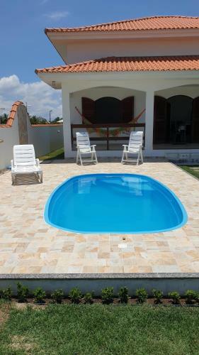 Linda Casa De Praia Com Piscina