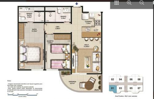 Apartamento Arraial Do Cabo Golden Lake Residence 2 Quartos