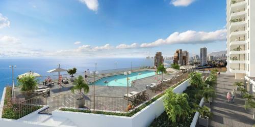Apartamento Hermoso Departamento En Borde Costero