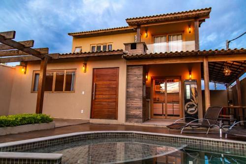 Linda Casa Com Piscina Bosque De Geriba