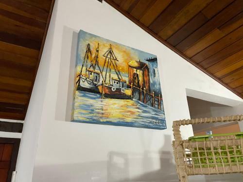 Casa De Praia Com Churrasqueira Privativa E Piscina