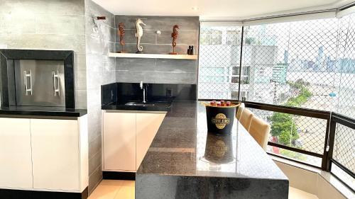 Apartamento Ap Amplo Frente Mar Balne�rio