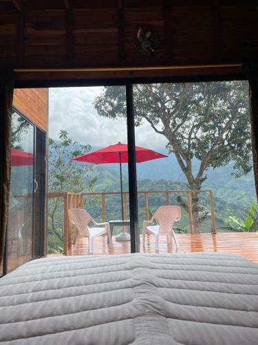 Bed & Breakfast Caba�a Palmas Eb�jico