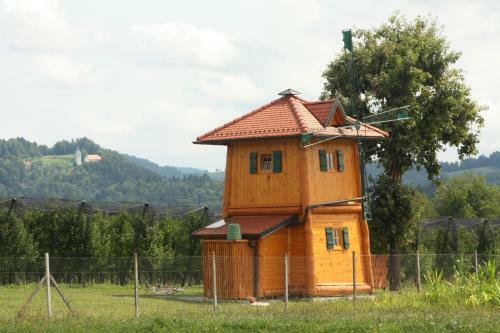 Wooden Mill Among Orchards Apartment