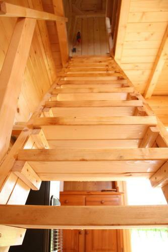Wooden Mill Among Orchards Apartment