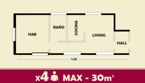 Apartamento Depto Centrico Vistas 360