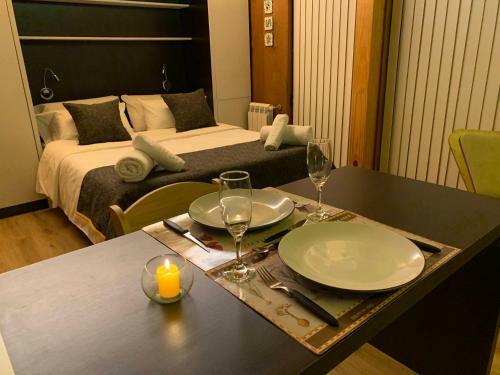 Apartamento Moderno Monoambiente Confortable Y Muy Luminoso