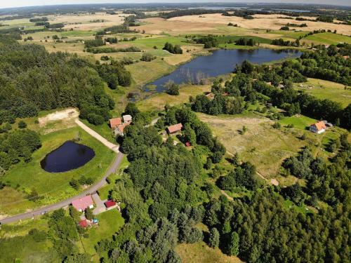 Lodge Domek Pod Lasem Na Mazurach