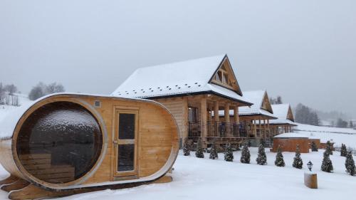 Domki Gorce Klikuszowa- Sauna, Jacuzzi
