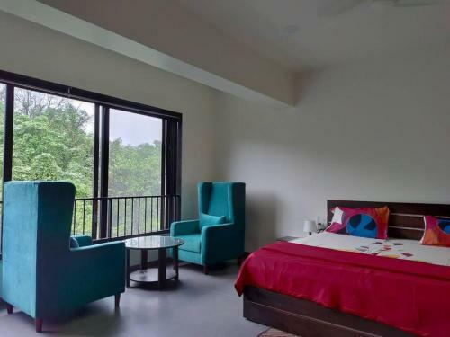 Leisurely Blue Lotus, Lonavala