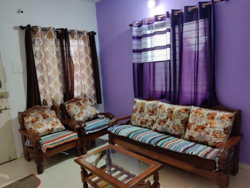 Apartamento 2bhk AC Row House Bunglow In Good Locality