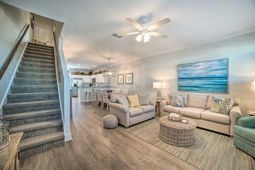 Upscale Ocean View Getaway - Walk To Beach!