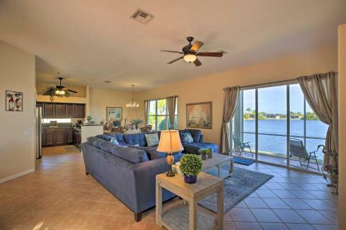 Lakefront Cape Coral Home With Spacious Layout!