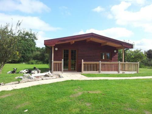 Lodge Wall Eden Farm Luxury Log Cabins