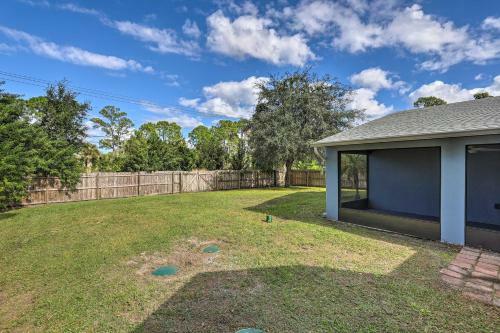 Charming Palm Bay Retreat With Spacious Yard!