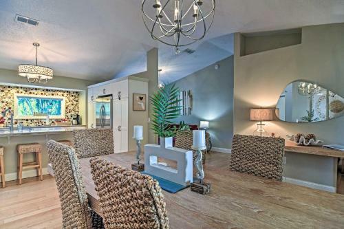 Stylish Palm Harbor Escape With Outdoor Oasis And Pool
