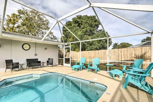 Bright Home With Private Pool, 13 Mi To Beaches