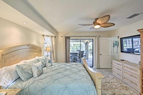 Canal Waterfront Home With Private Pool And Dock!