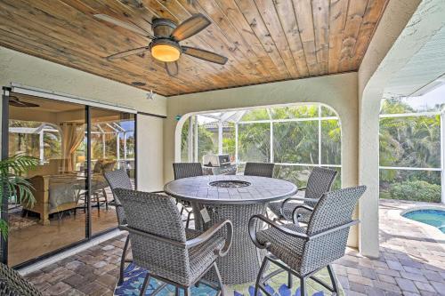 Canal Waterfront Home With Private Pool And Dock!