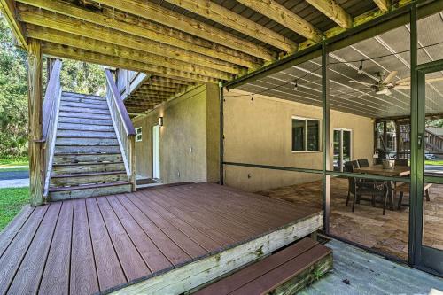 Riverfront Home With Lanai And Games On 2 And Acres