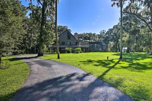 Riverfront Home With Lanai And Games On 2 And Acres