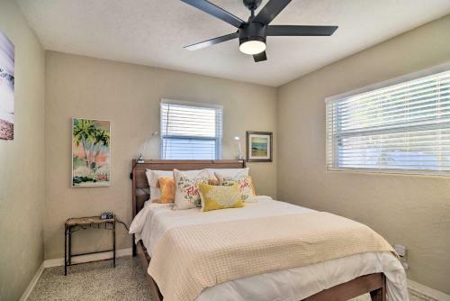 Lush Seminole Surf Inn With Backyard Fire Pit