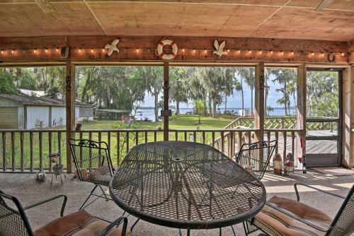 Pirate Cove In Welaka Dock And River Access!