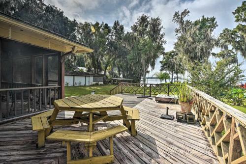 Pirate Cove In Welaka Dock And River Access!