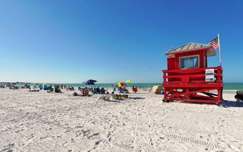 Steps To #1 Beach In America Siesta Beach!