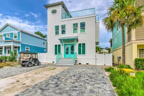 Sunny Santa Rosa Beach Escape With Rooftop Deck!