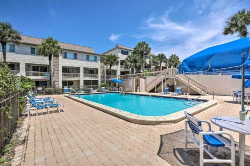 Apartamento Beachfront St Augustine Condo With Pool Access