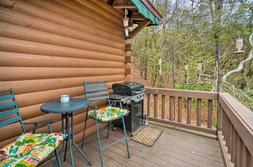 Rustic Clayton Log Cabin With Hot Tub And Views!