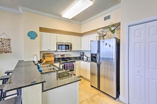 Apartamento Beachfront Condo With Balcony Less Than 2mi To Gulf World