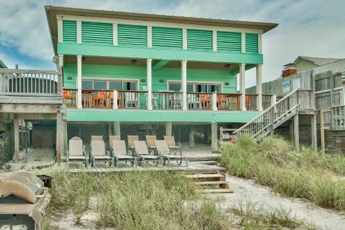 Beachcomber - Beachfront With Pool And Hot Tub - On The Beach!