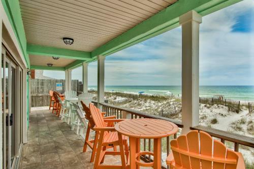 Beachcomber - Beachfront With Pool And Hot Tub - On The Beach!