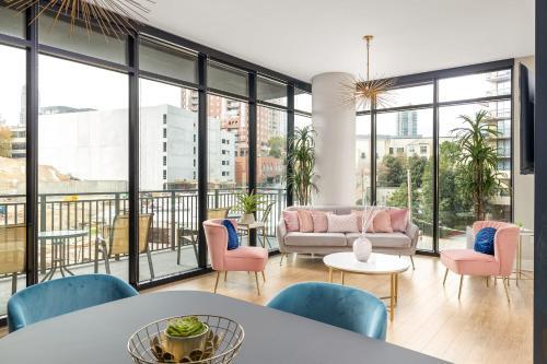 Apartamento Poshly Pastel Buckhead Paradise