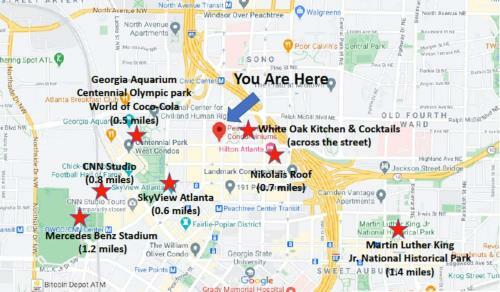 Prime Location Studio L Downtown Atl With Views!