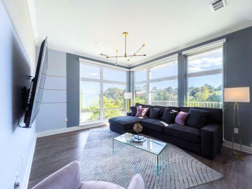 Apartamento Breathtaking Pivotal Buckhead Acropolis King Bed Palace
