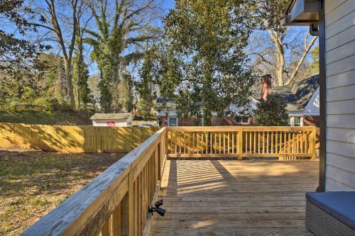 Historic College Park Retreat With New Deck!