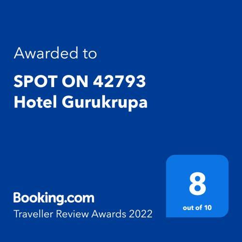 Spot On 42793 Hotel Gurukrupa