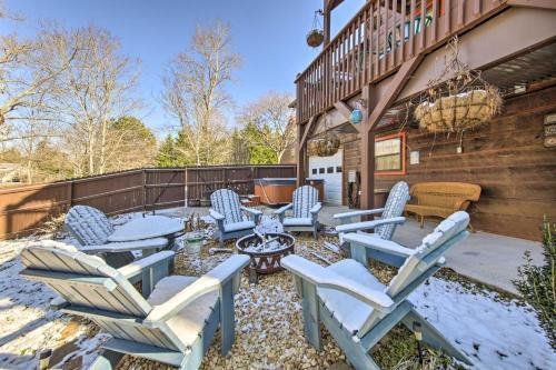 Pet-friendly Mineral Bluff Cabin With Hot Tub!