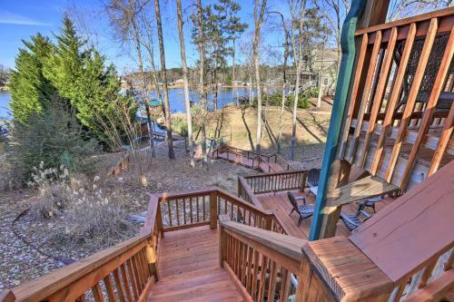 Lakefront Sparta Cottage With Decks And Boat Dock