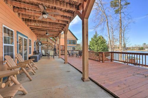Lakefront Sparta Cottage With Decks And Boat Dock