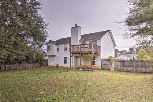 Idyllic Bethlehem Home Deck And Spacious Yard!