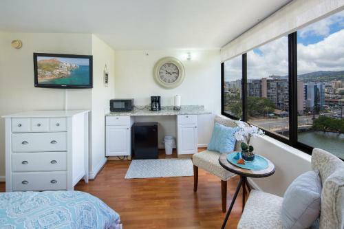Apartamento Modern Waikiki Sleek Studio