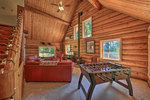 Large Cabin With Fire Pit And Grill On 34 Acres!