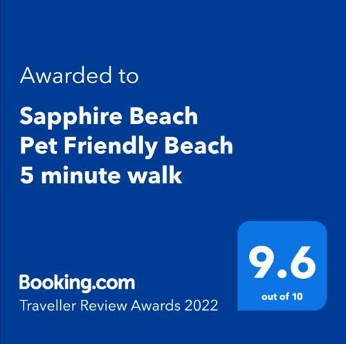 Apartamento Sapphire Beach Pet Friendly Beach 5 Minute Walk
